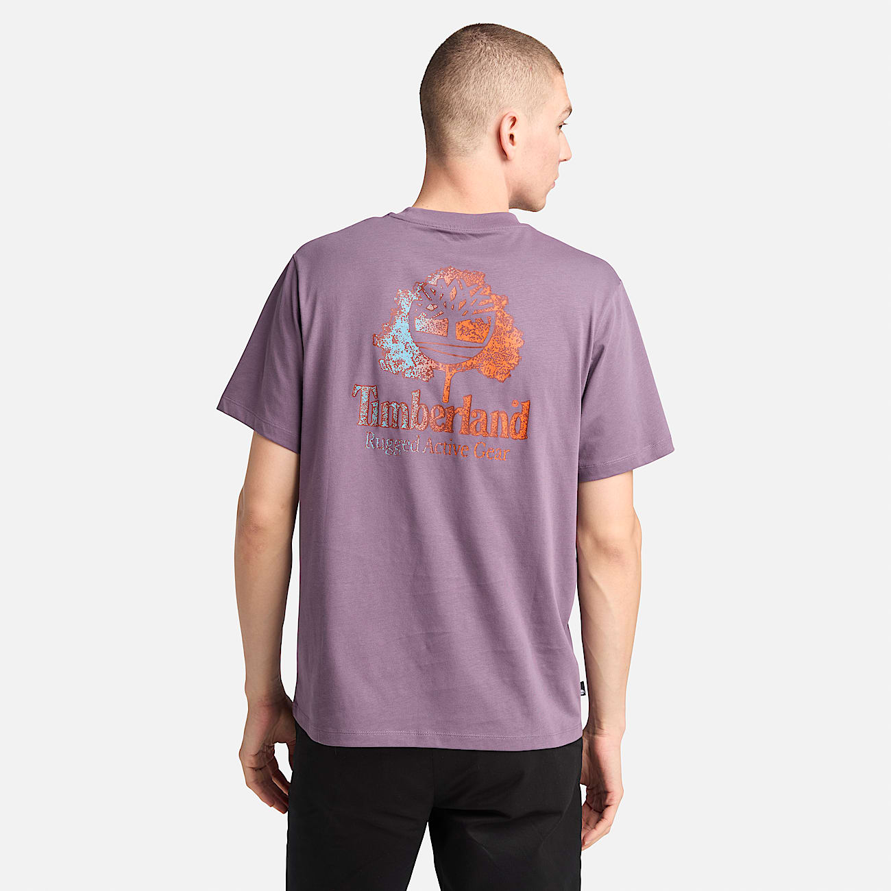 Men's Rugged Active Gear Back Graphic T-Shirt - 4