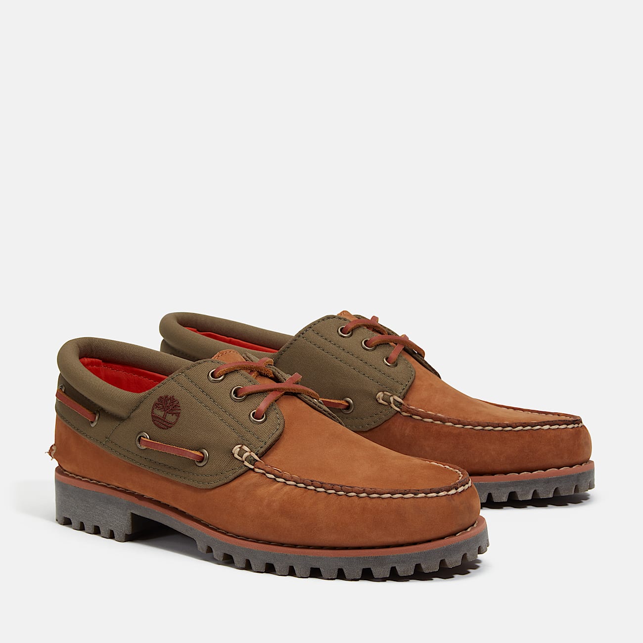 Men's Timberland® Authentics 3-Eye Boat Shoe