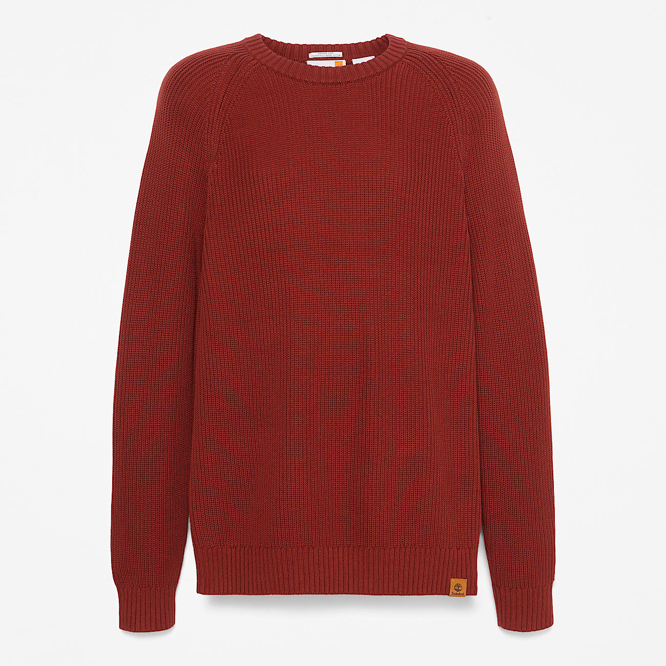 Men's Raglan Sleeve Ribbed Sweater - 5