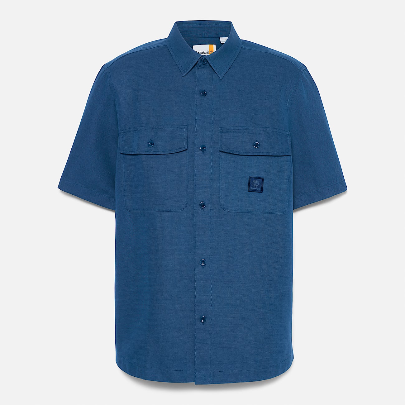 Men's Cotton Linen Utility Overshirt