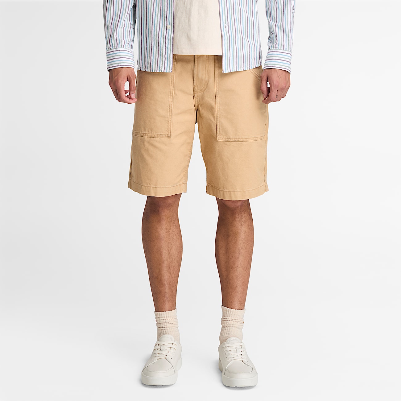Men's Goffstown Fatigue Washed Canvas Short - 1
