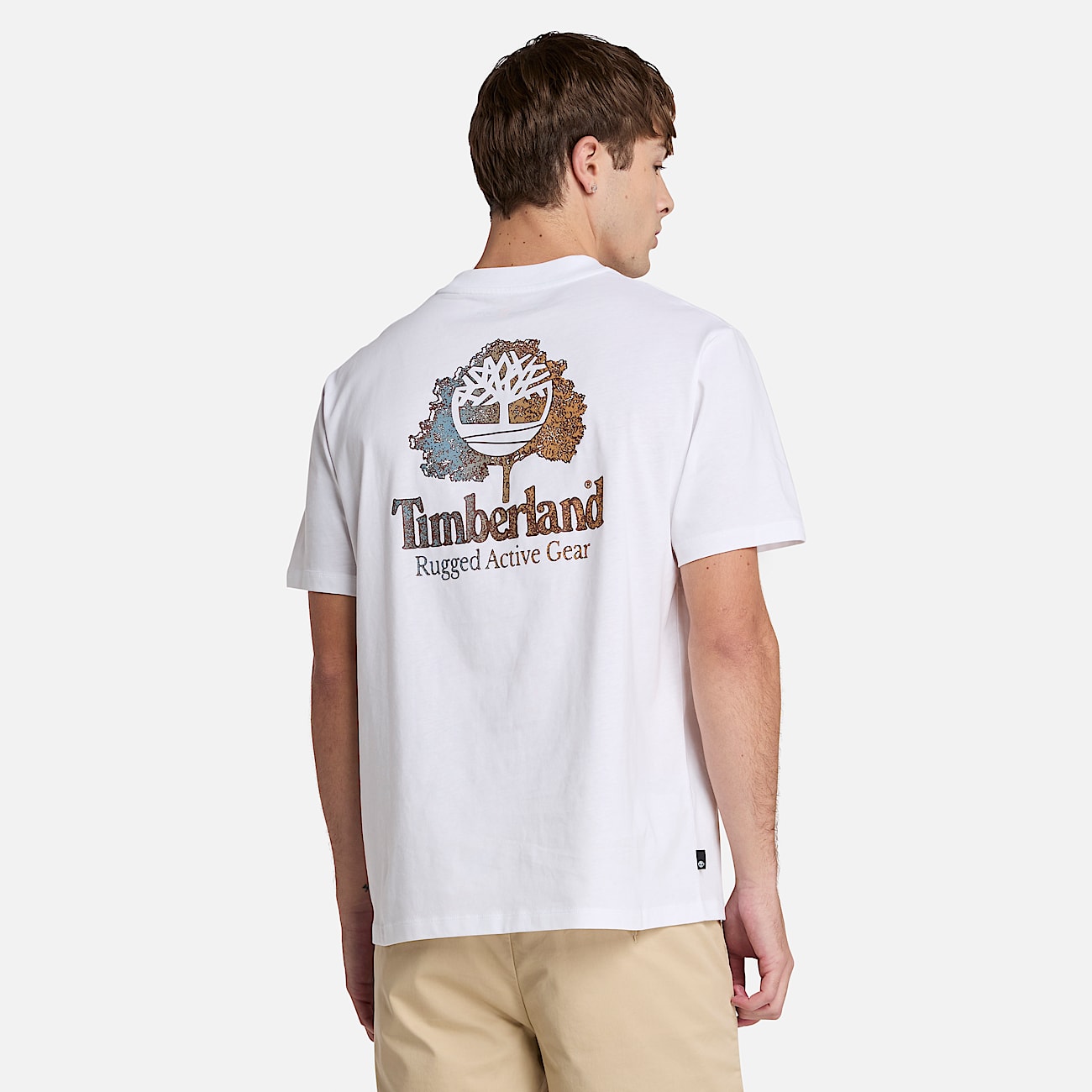 Men's Rugged Active Gear Back Graphic T-Shirt - 4