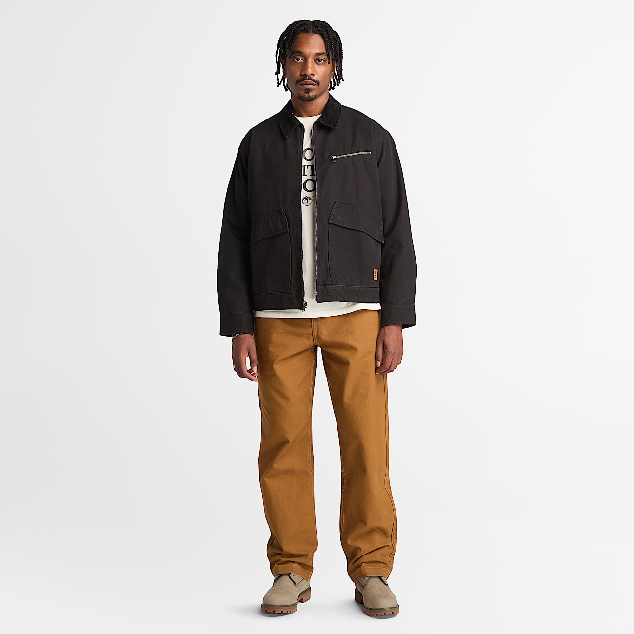 Men's Strafford Washed Canvas Jacket - 3