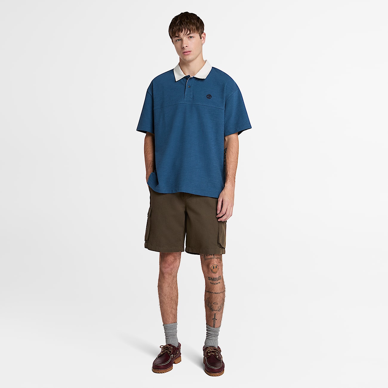 Men's Cotton Linen Utility Short