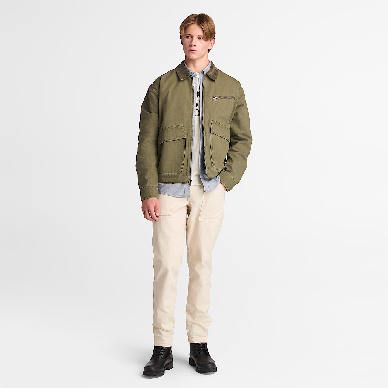 Pantalón Goffstown Washed Canvas Fatigue para hombre - 2