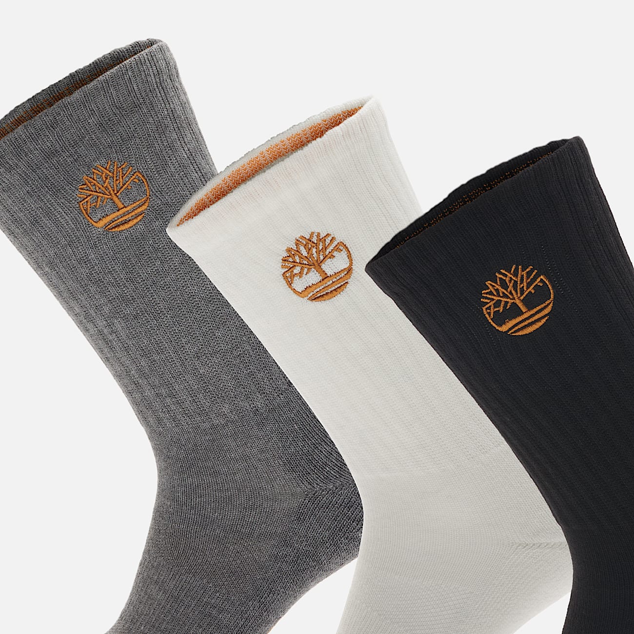 Timberland Men's 6-Pack Cushioned Crew Socks | eBay