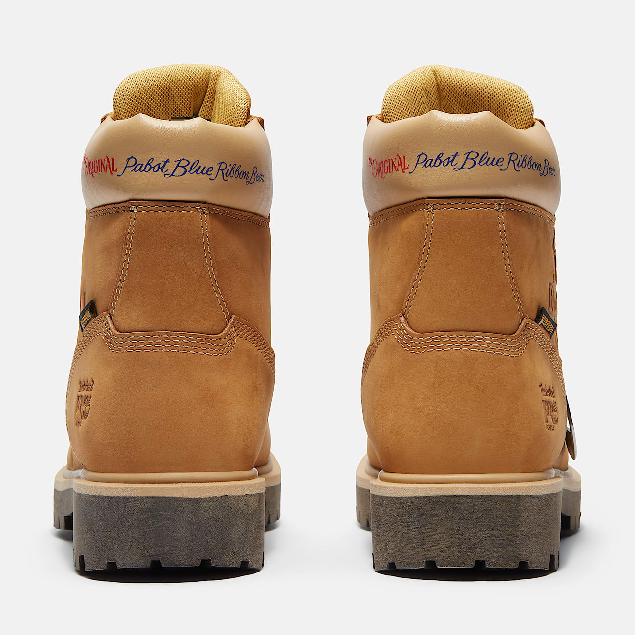 Men's Timberland PRO® and Pabst Blue Ribbon Direct Attach 6" Soft Toe Waterproof Work Boot - 8