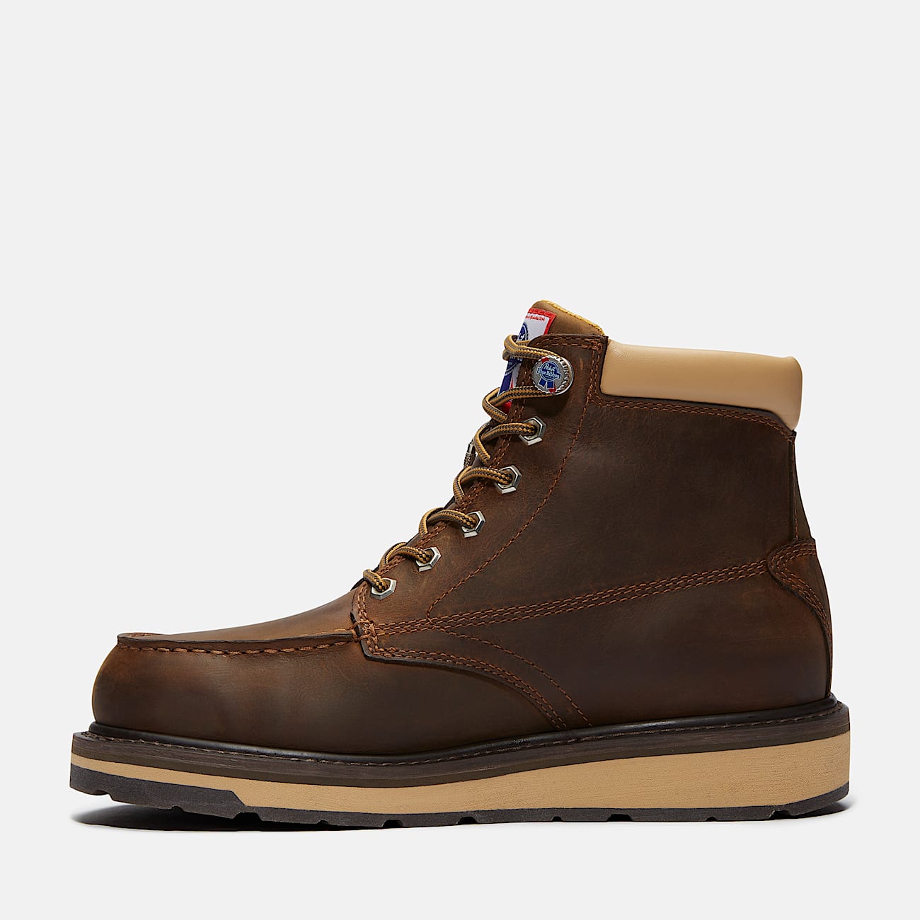 Men's Timberland PRO® and Pabst Blue Ribbon Gridworks 6" Soft Toe Waterproof Work Boot - 9