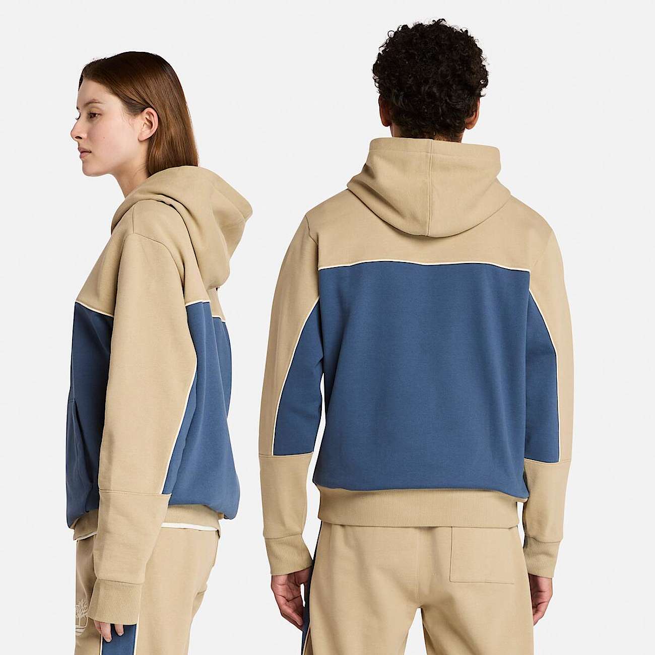 Cut-and-Sew Hoodie - 2