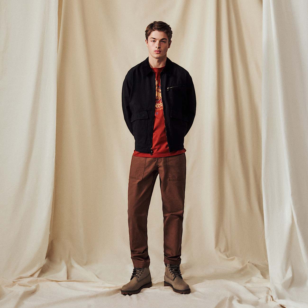 Men's Strafford Washed Canvas Jacket - 5