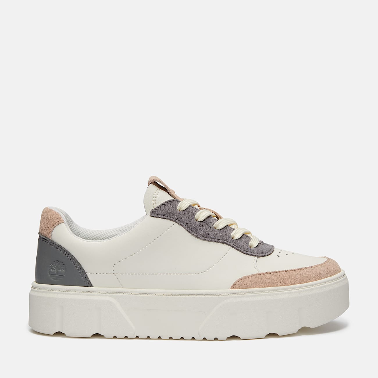 Women's Laurel Court Suede Accent Lace-Up Sneaker - 1