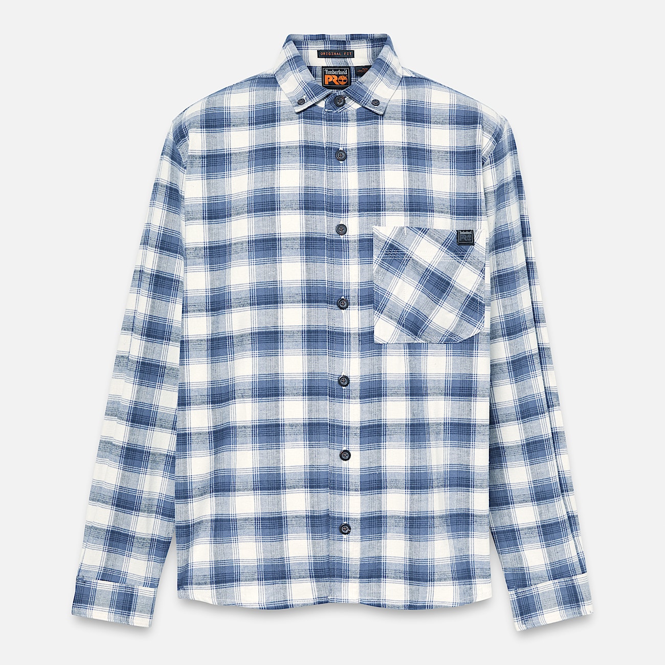 Men's Timberland PRO® Woodfort Lightweight Flannel Flex Shirt - 7