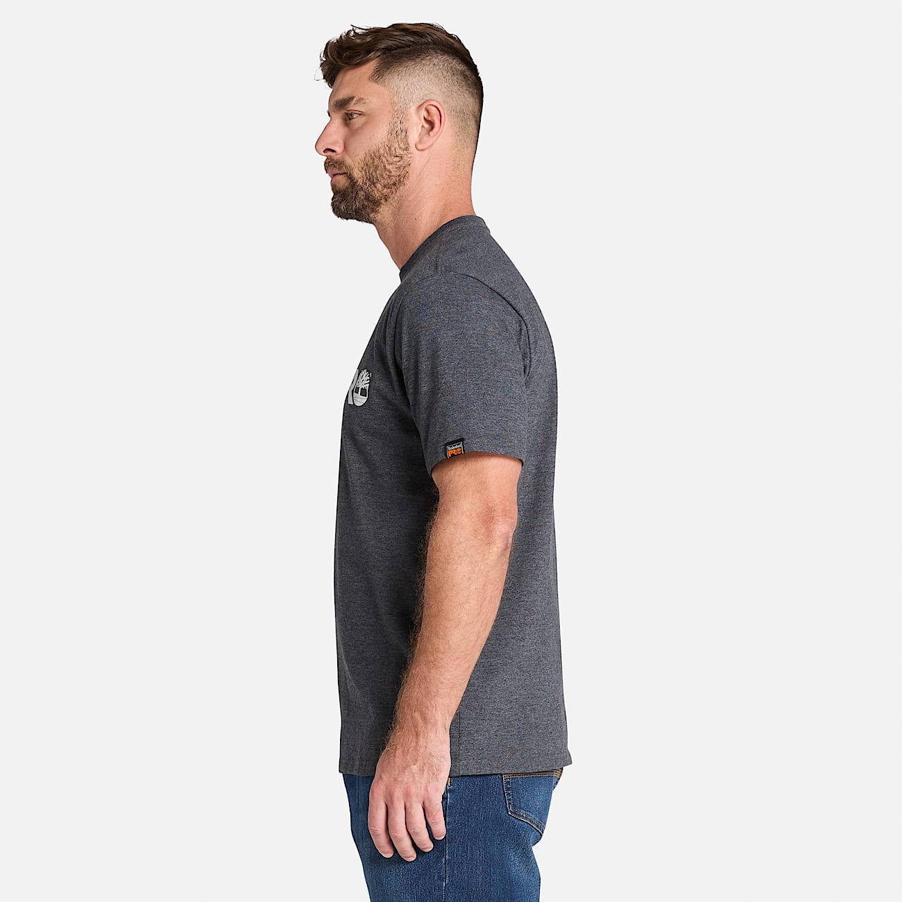 Men's Timberland PRO® Core Linear Logo T-Shirt - 4