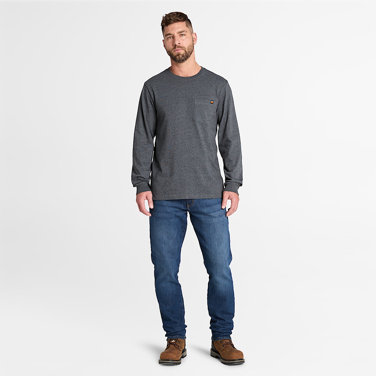 Men's Timberland PRO® Core Pocket Long-Sleeve T-Shirt - 2