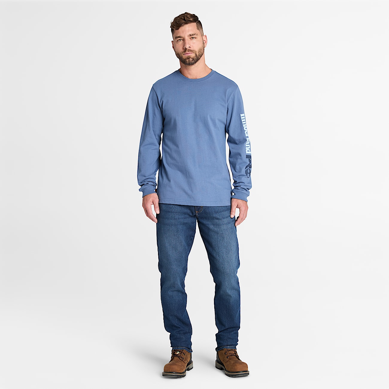 Men's Timberland PRO® Core Logo Long-Sleeve T-Shirt - 2