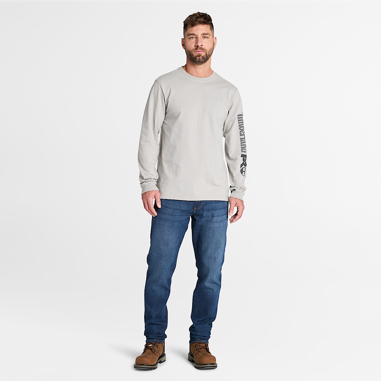Men's Timberland PRO® Core Logo Long-Sleeve T-Shirt