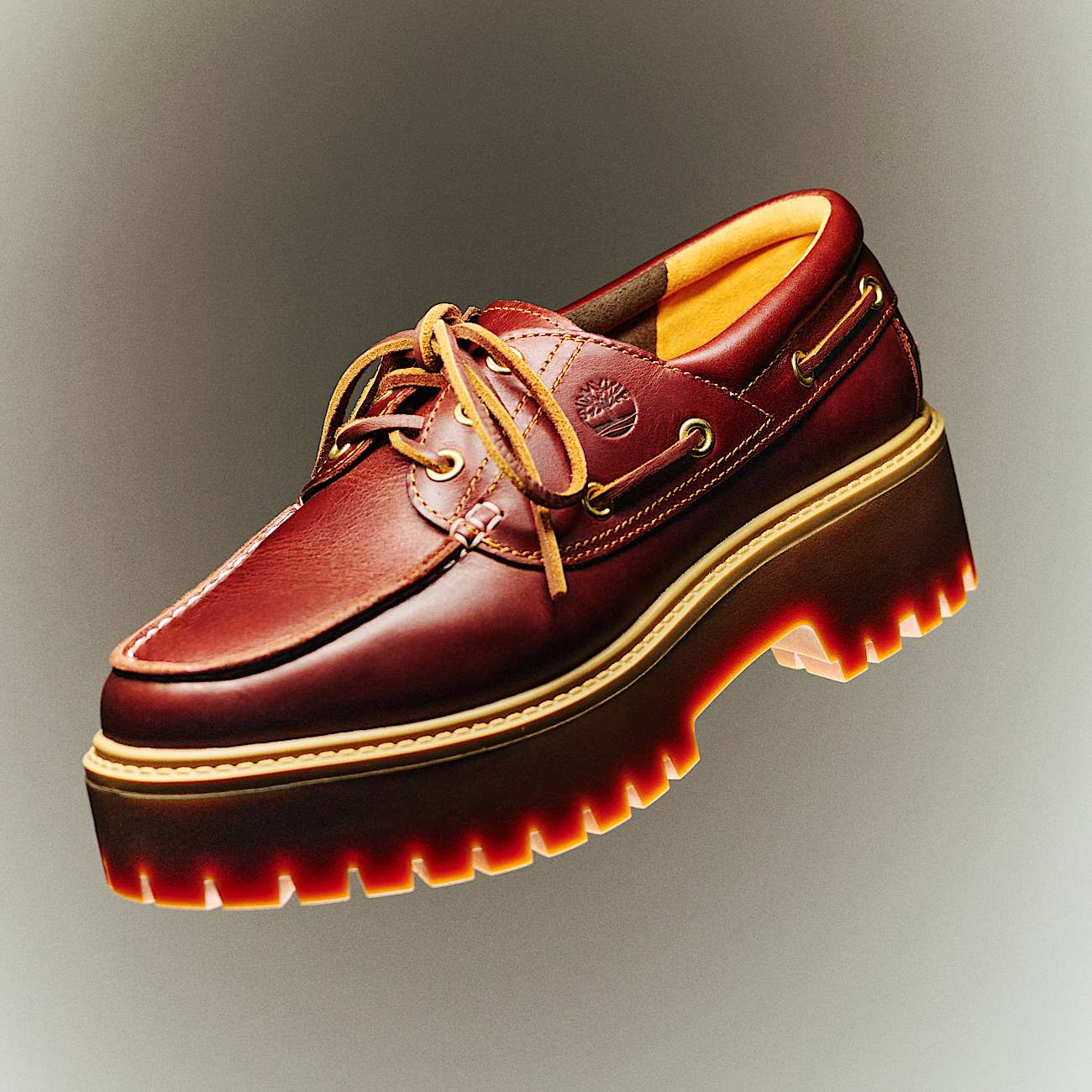 Women’s Stone Street Platform Boat Shoe