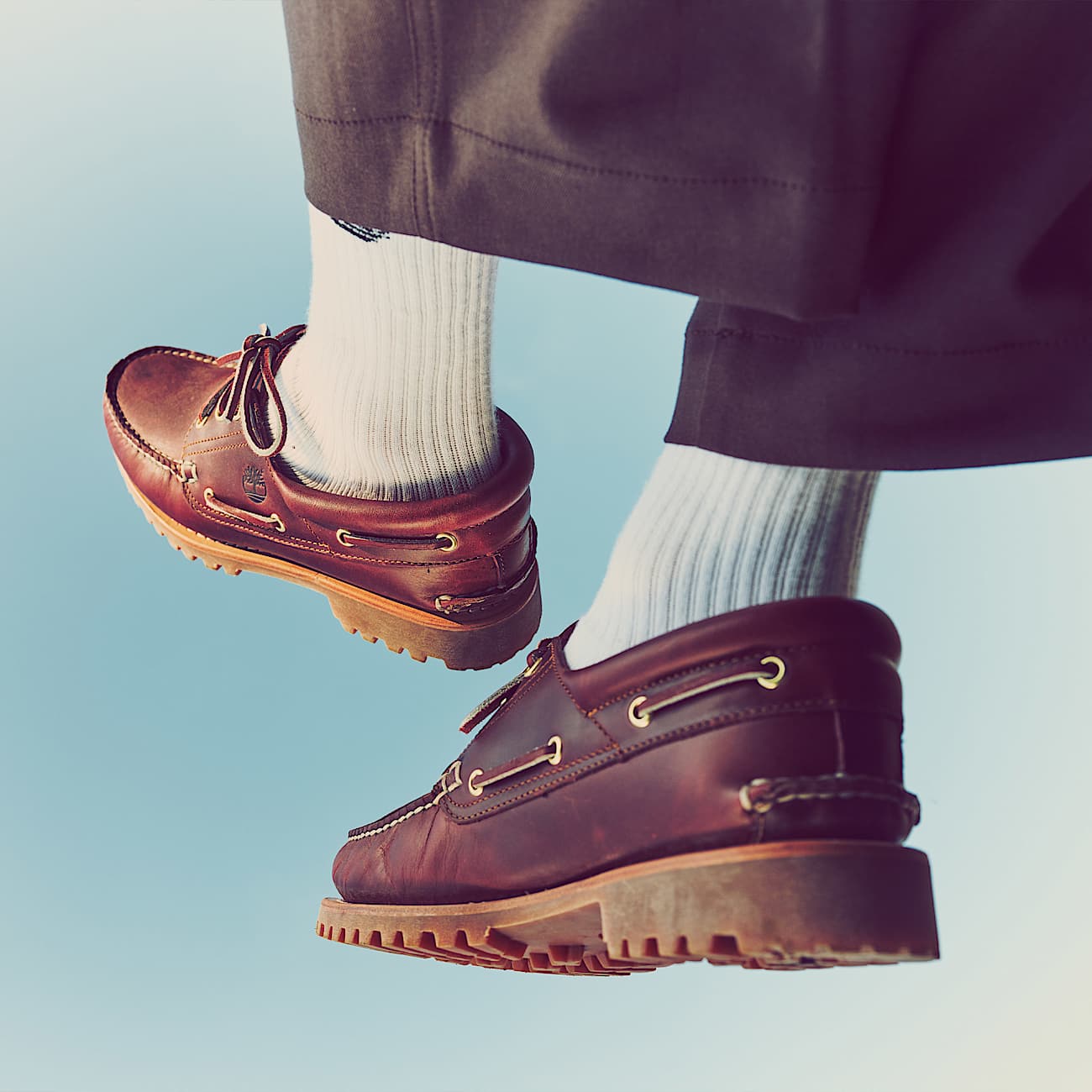 祝開店！大放出セール開催中 Lug 3-Eye Men's Handsewn US Timberland | Burgundy - Shoe Boat 靴