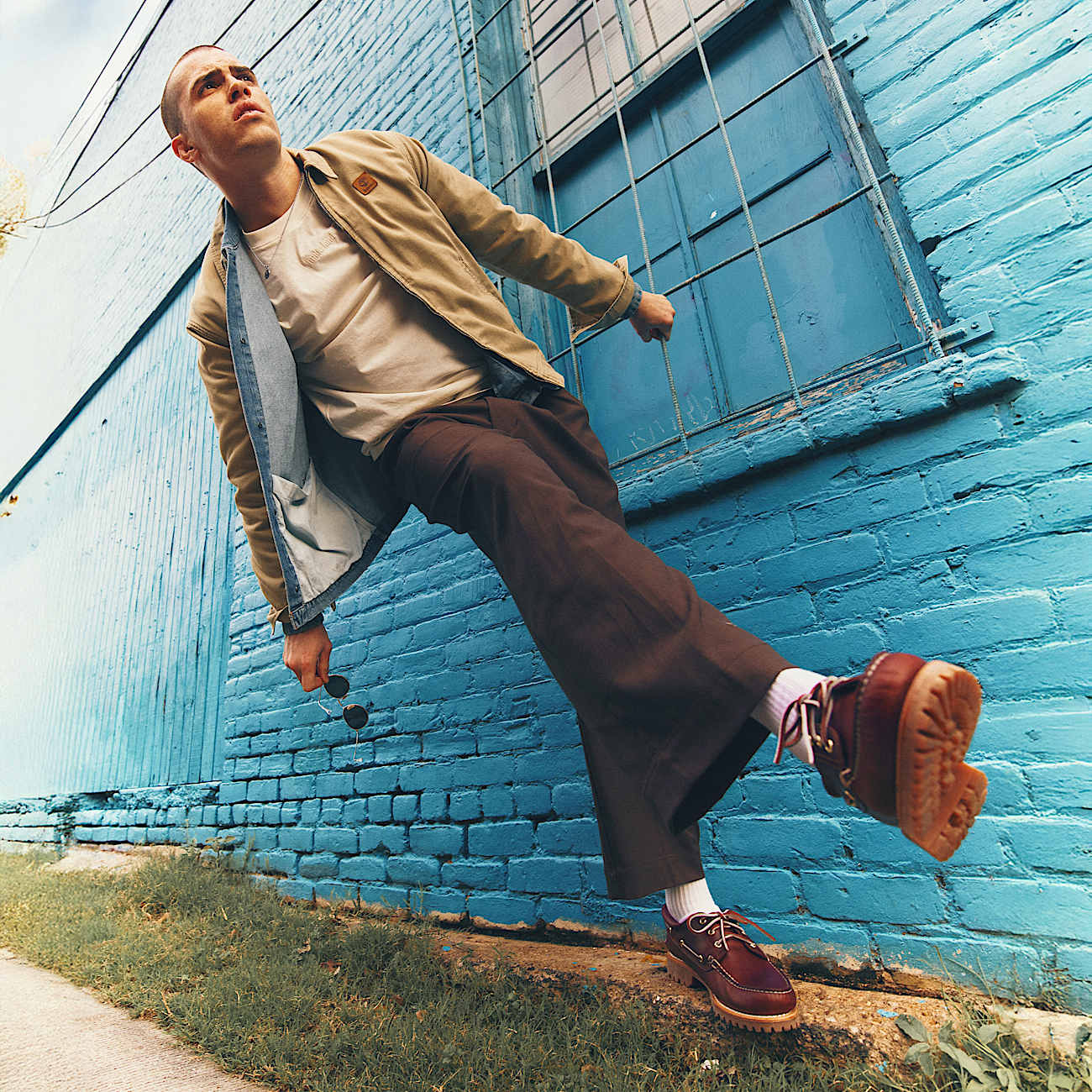 Men's Timberland® Authentics 3-Eye Boat Shoe