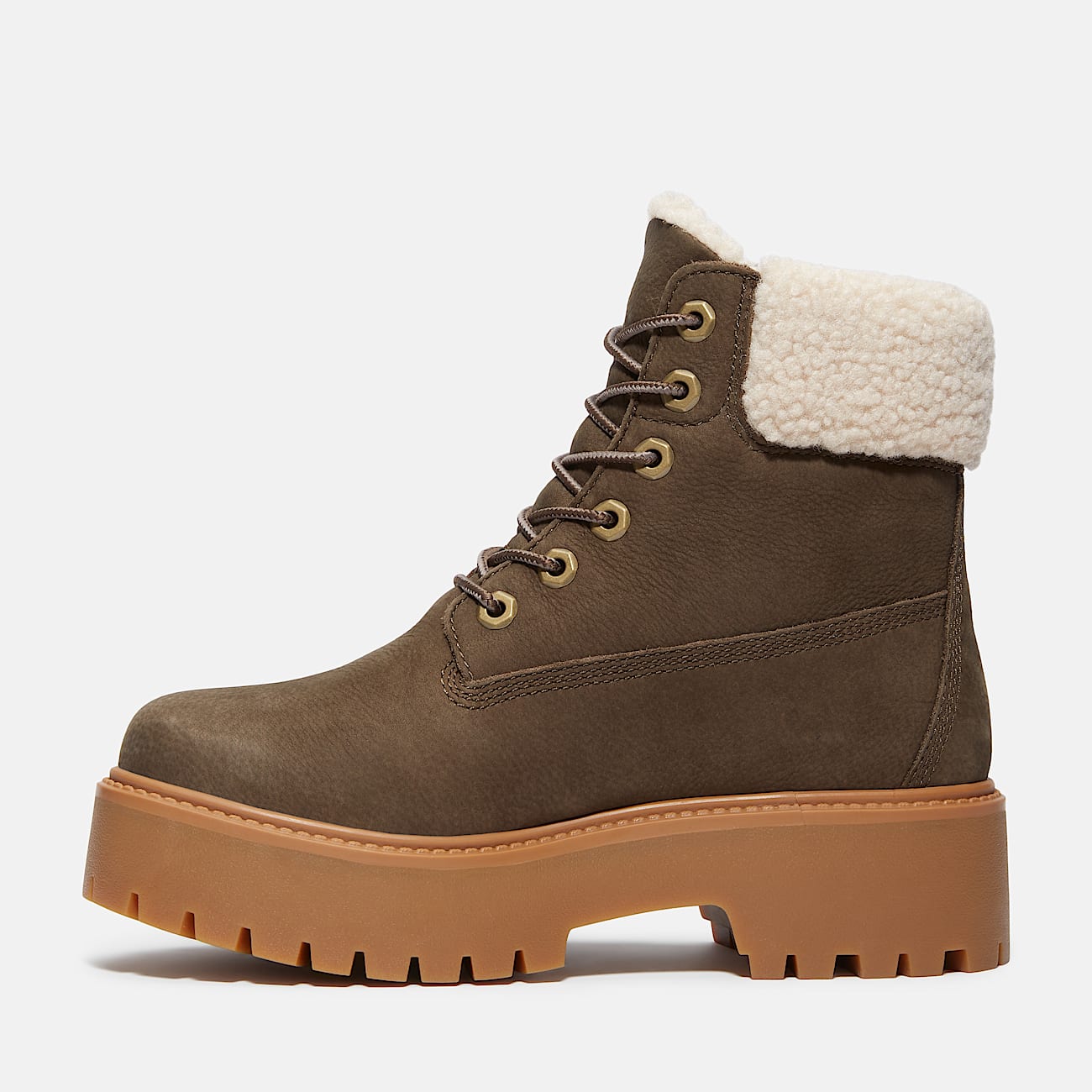 Women's Stone Street Warm-Lined Waterproof Platform Boot - 6