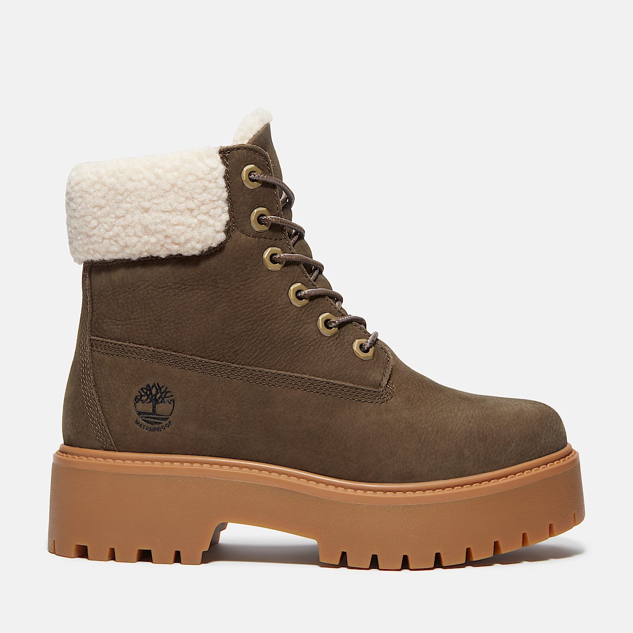 Women's Stone Street Warm-Lined Waterproof Platform Boot - 1