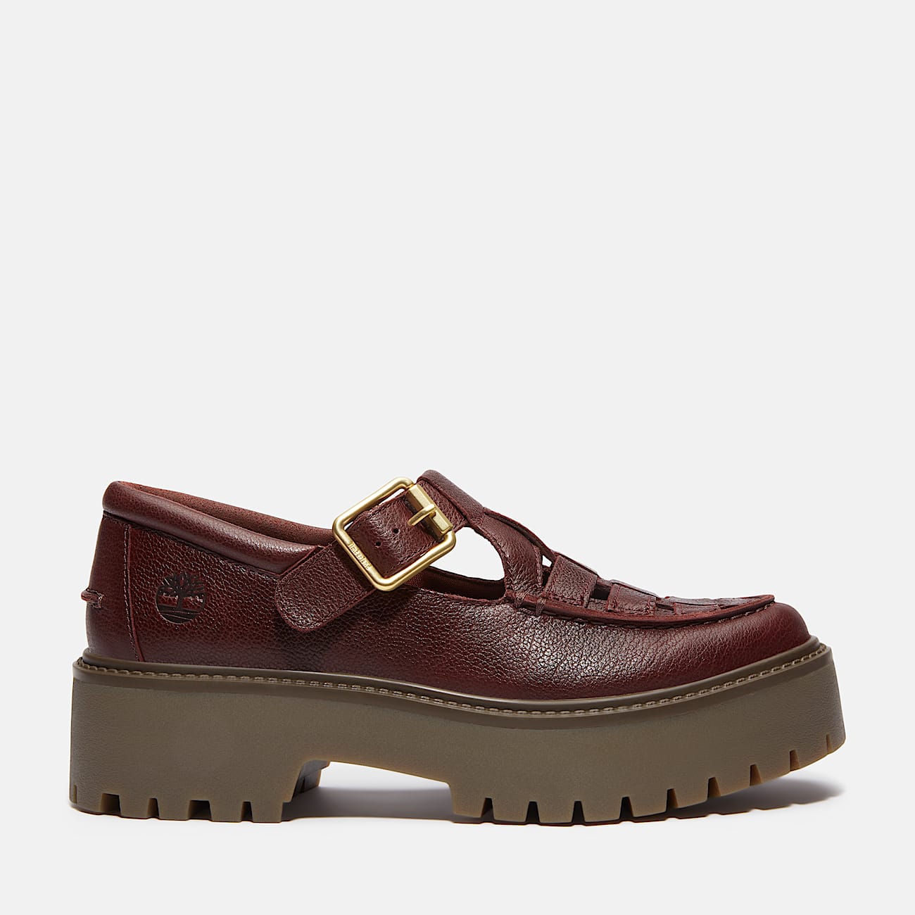 Women's Stone Street Platform Buckle Shoe - 1