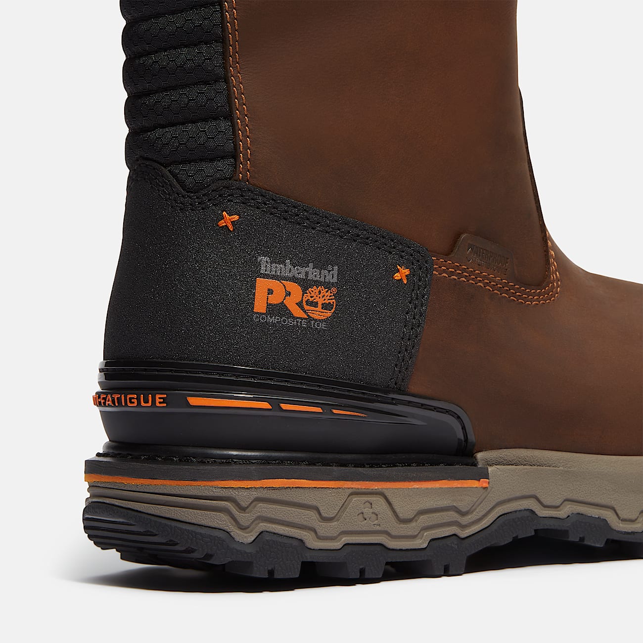 Men's Boondock Ultralight Pull-On Composite Waterproof Work Boot - 7
