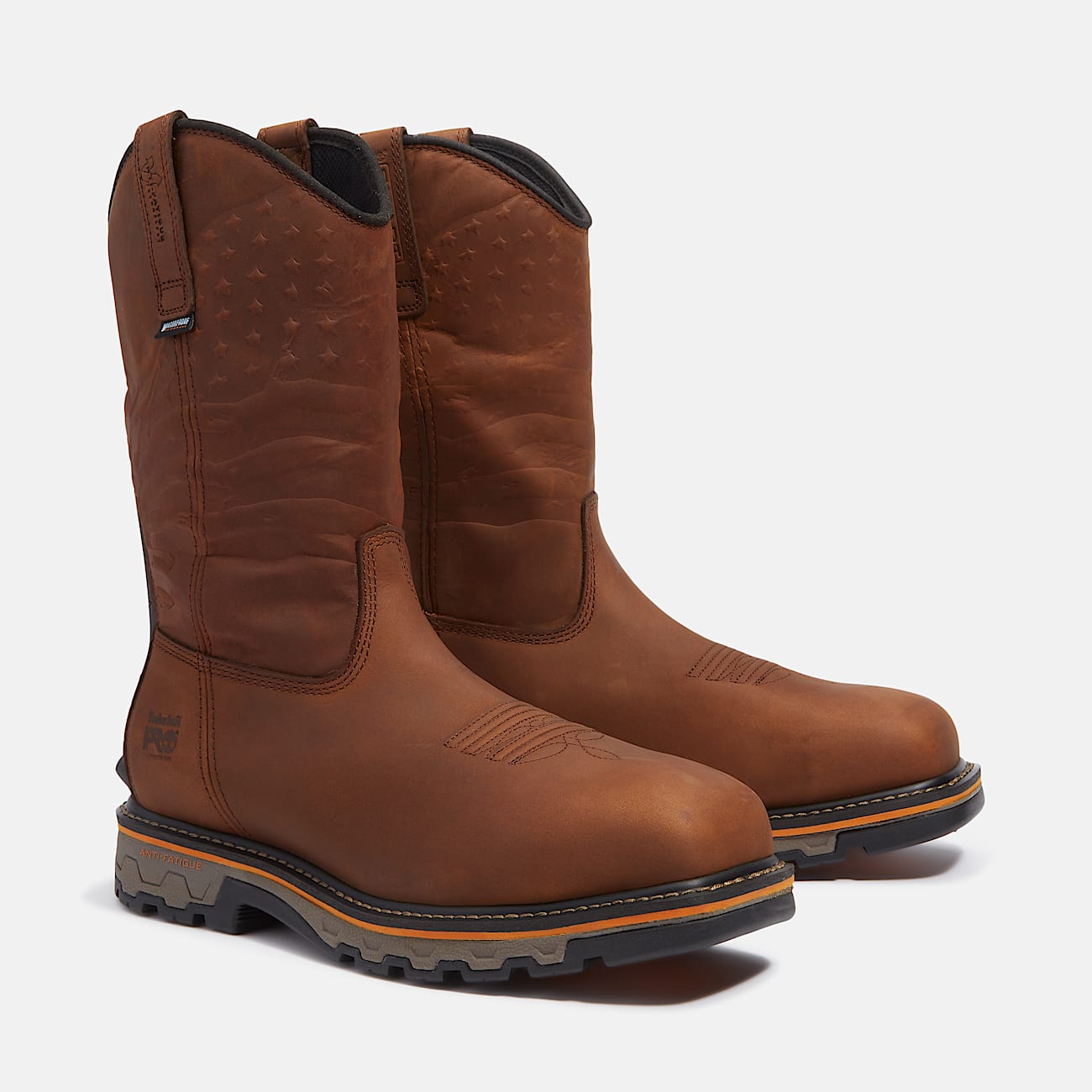 Men's True Grit USA Pull-On Composite Toe Waterproof Work Boot - 4