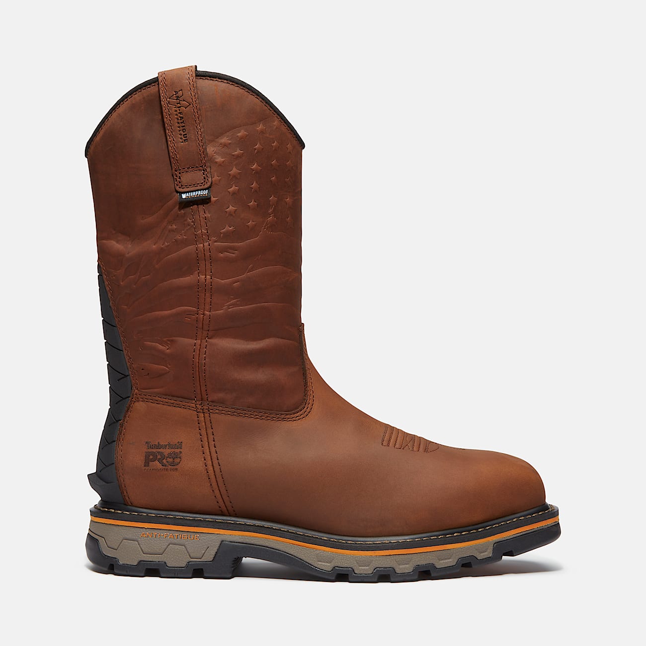 Men's True Grit USA Pull-On Composite Toe Waterproof Work Boot - 1