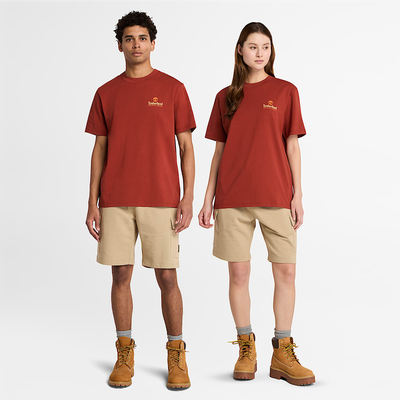 Illustrated Tree Logo Back Graphic T-Shirt - 2