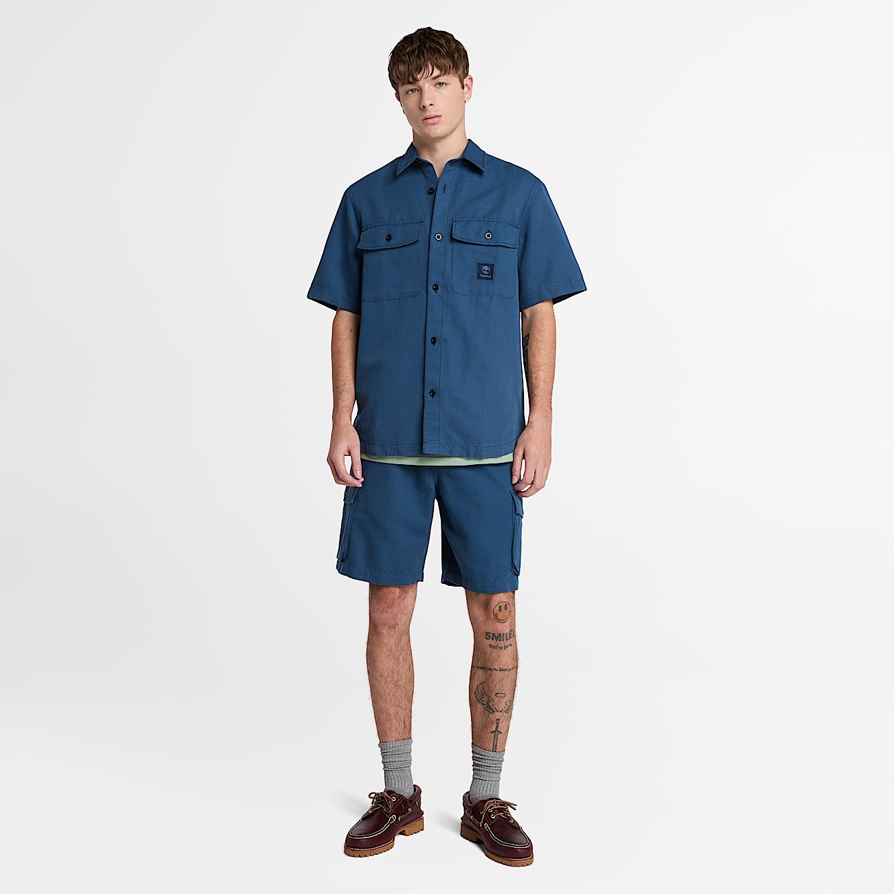 Men's Cotton Linen Utility Short - 3