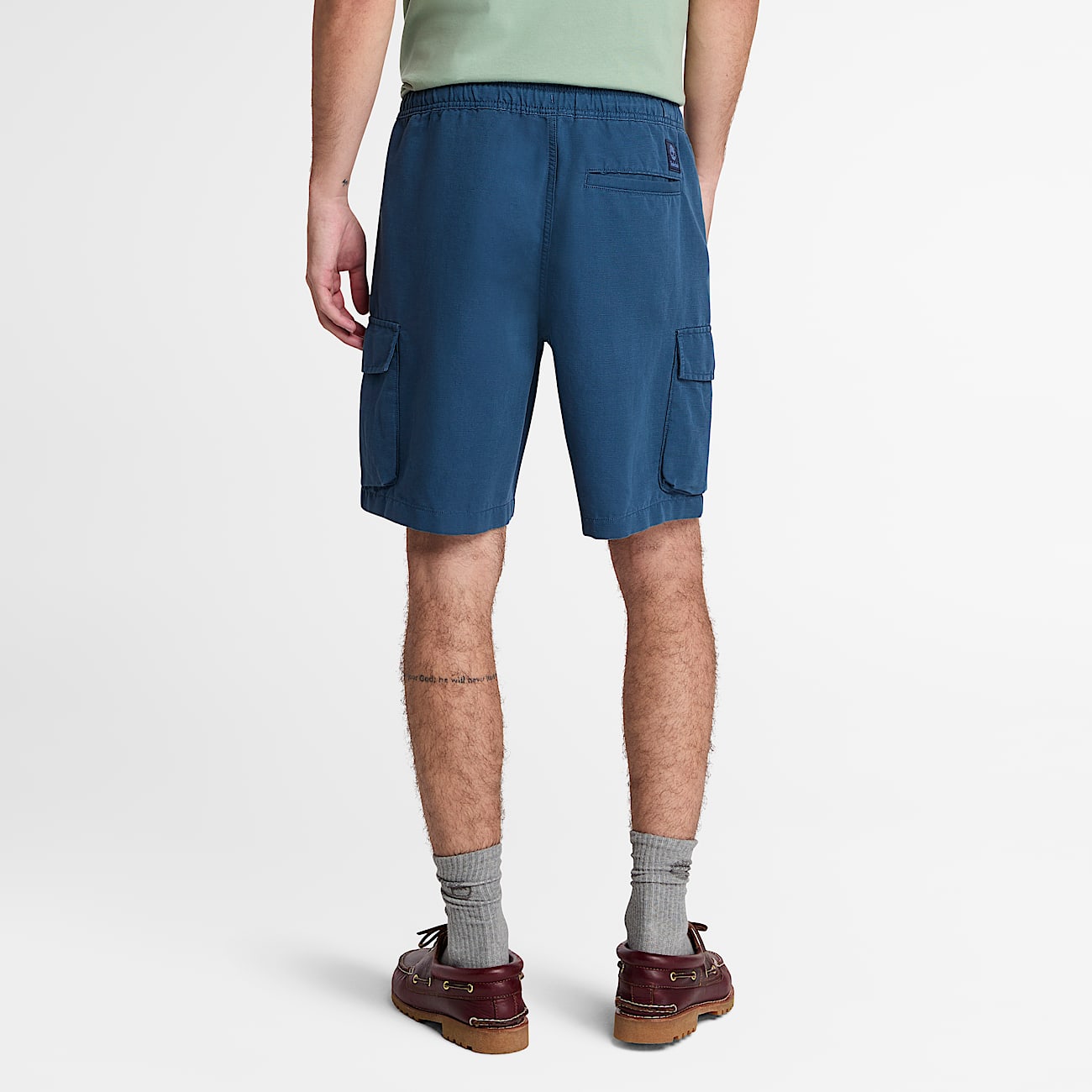 Men's Cotton Linen Utility Short - 5