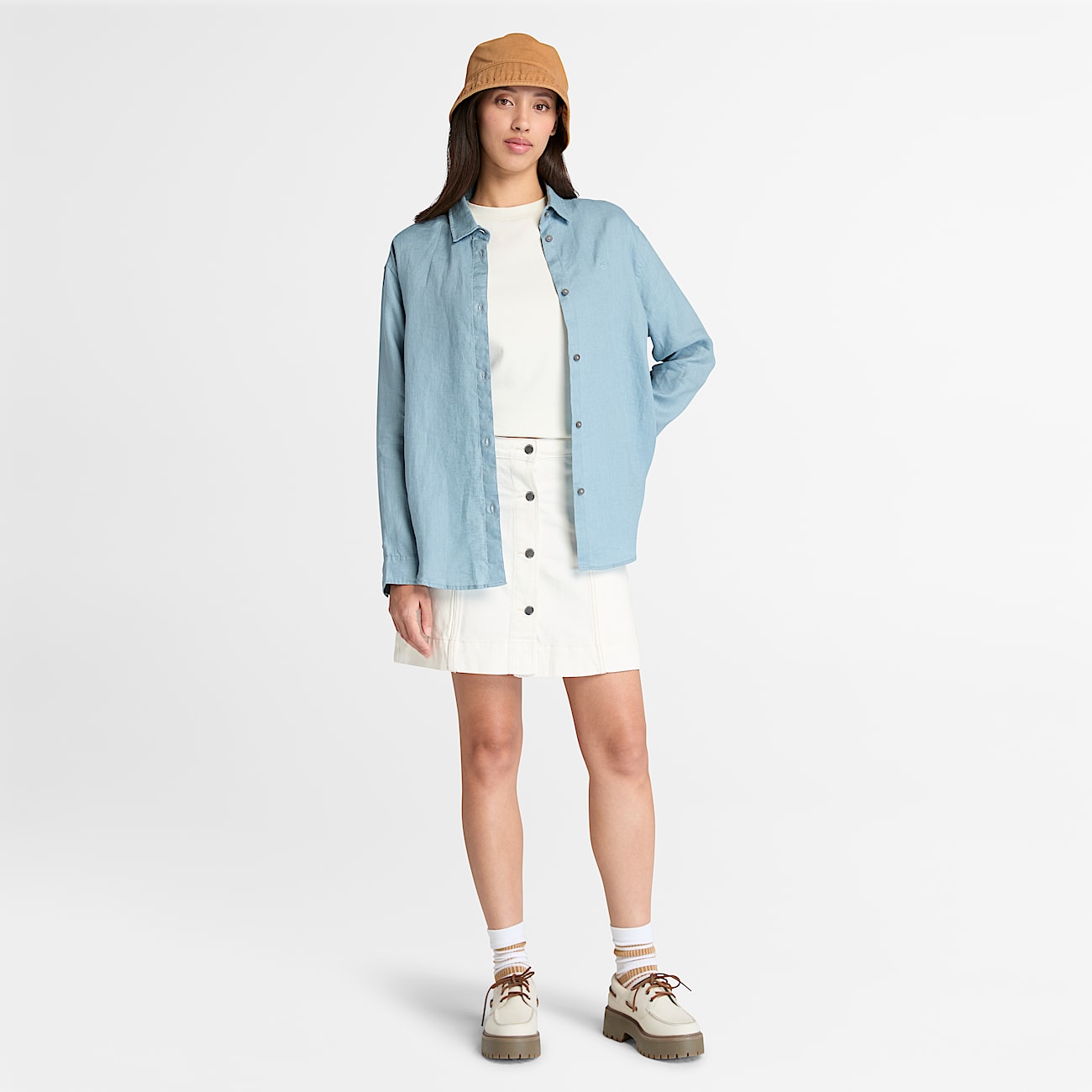 Women's Linen Shirt - 3