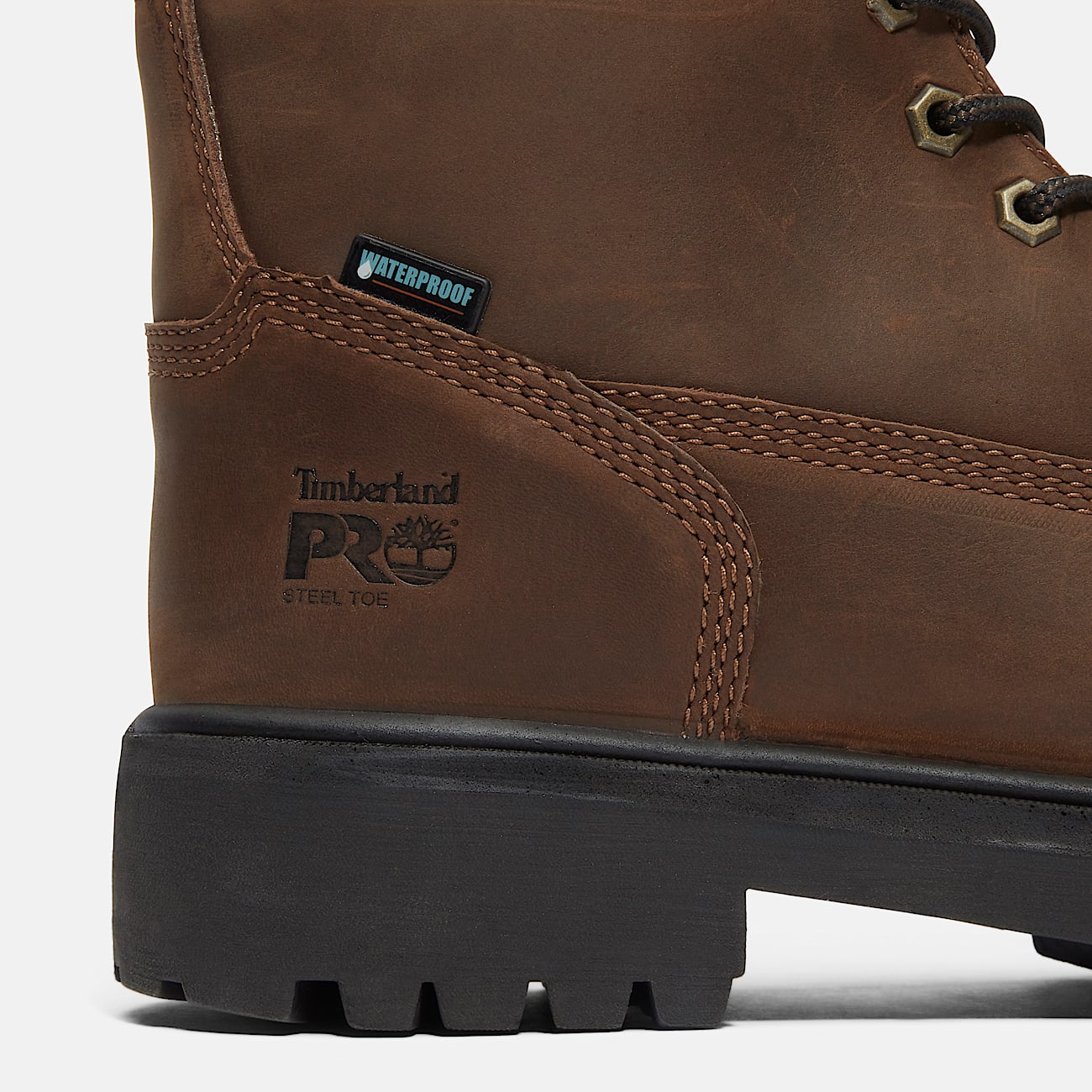 Men's Direct Attach 6" Steel Toe Waterproof Work Boot - 7