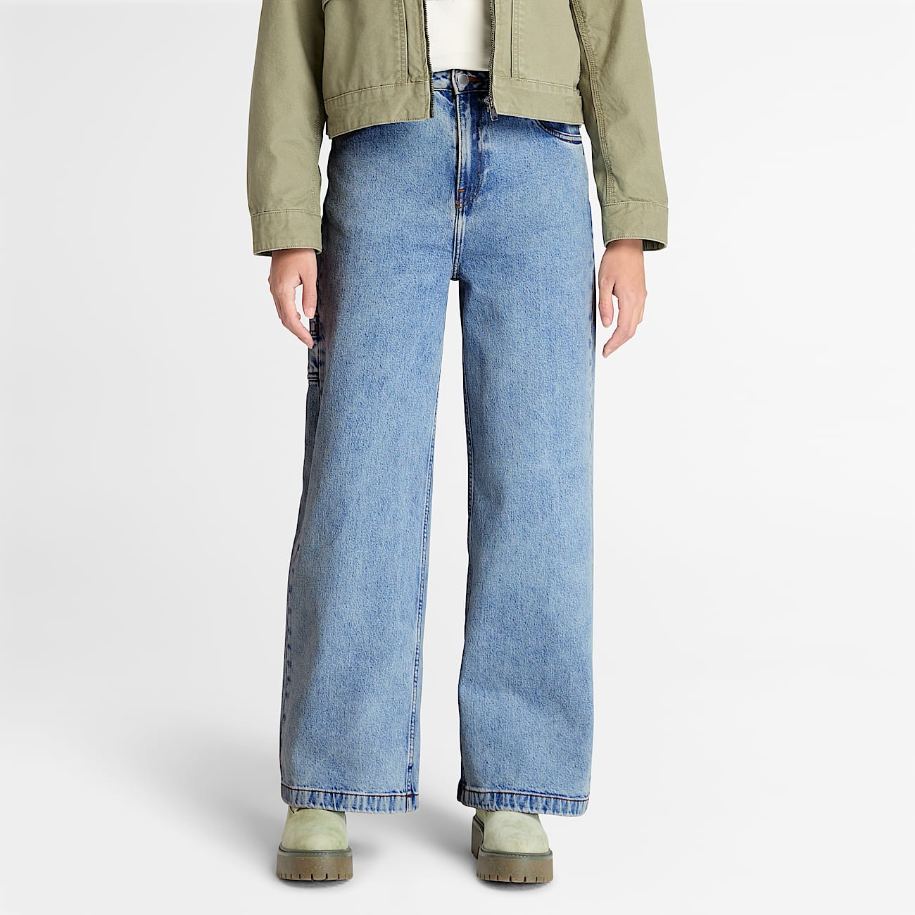 Women's Denim Carpenter Pant - 1