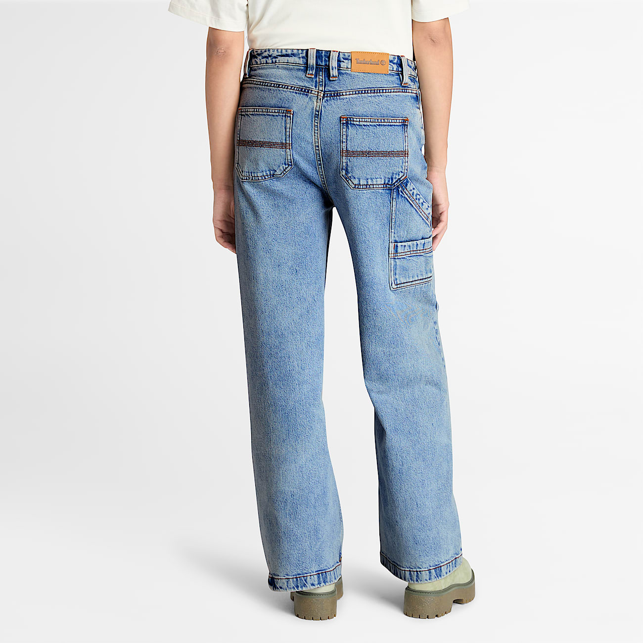 Women's Denim Carpenter Pant - 4