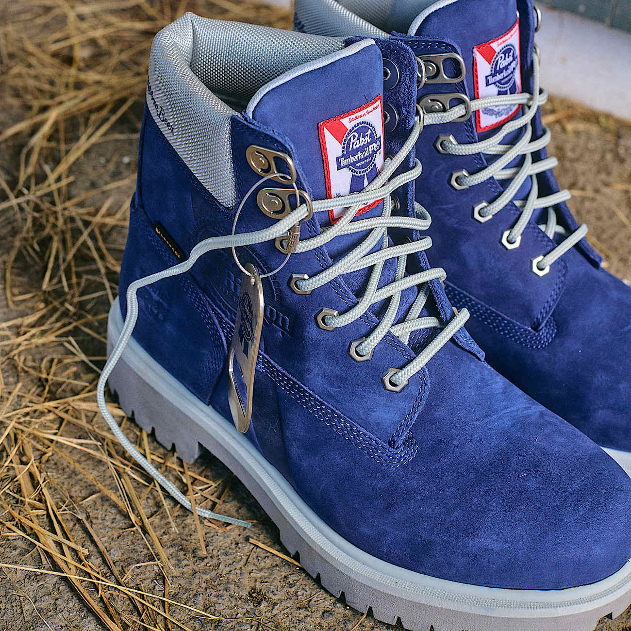 Men's Timberland PRO® and Pabst Blue Ribbon Direct Attach 6" Soft Toe Waterproof Work Boot - 2
