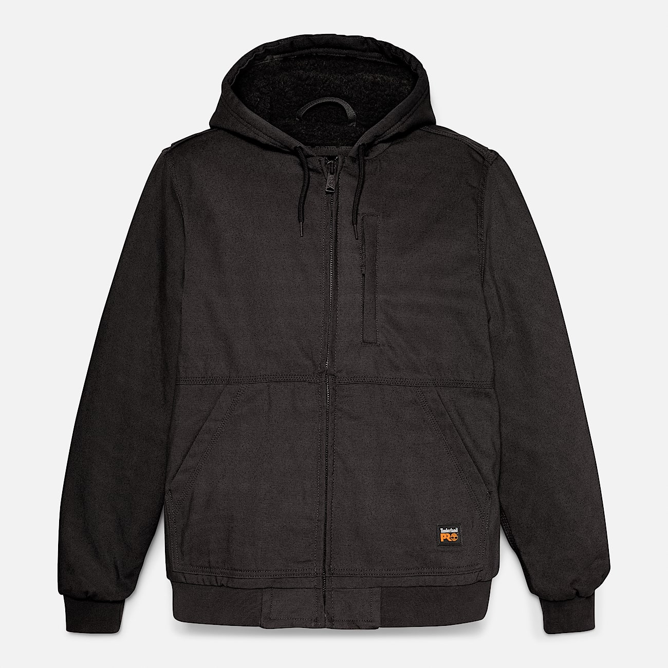 Men's Timberland PRO® Gritman Fleece-Lined Hooded Canvas Jacket - 7