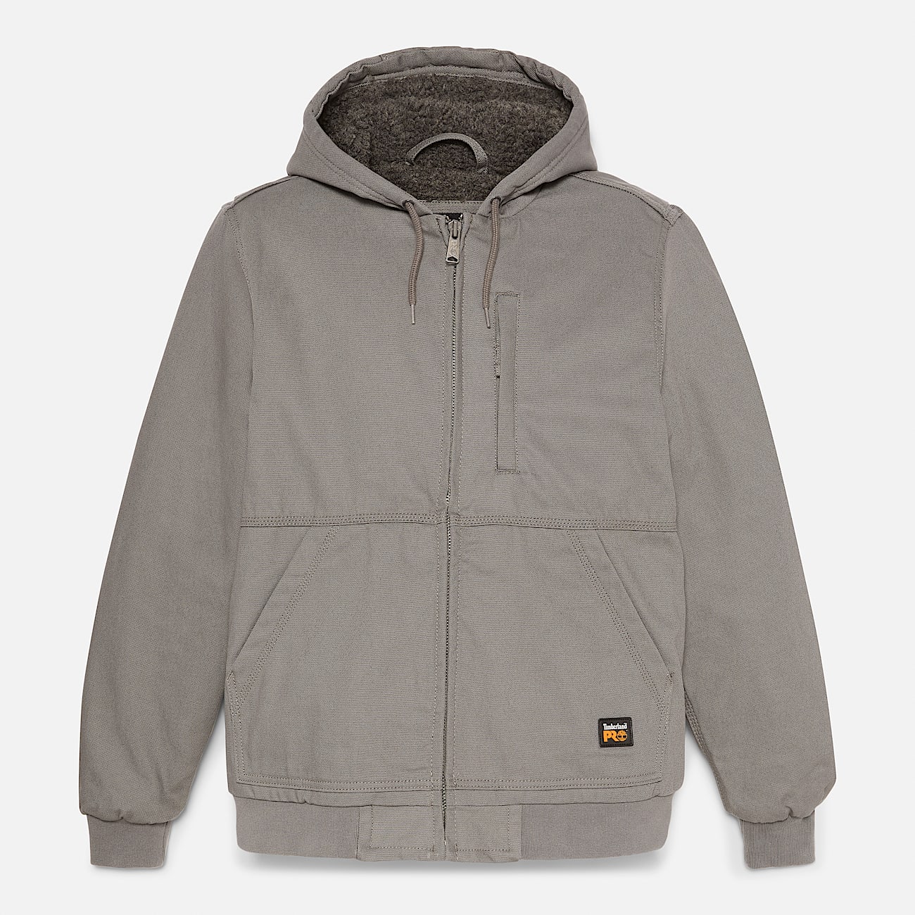 Men's Timberland PRO® Gritman Fleece-Lined Hooded Canvas Jacket - 7