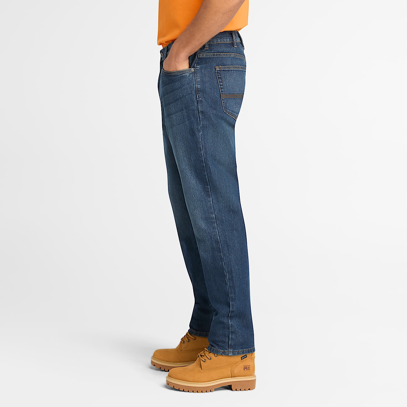 Men's Timberland PRO® Ballast Athletic Fit Flex Denim Jeans - 5