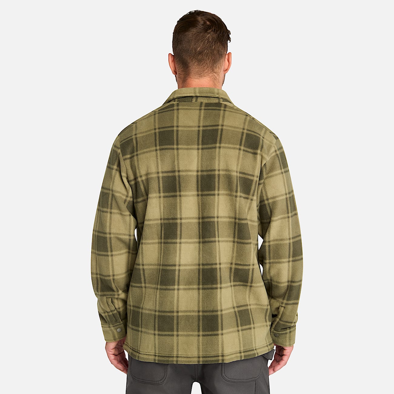Men's Timberland PRO® Gritman Check Heavyweight Fleece Shirt - 5