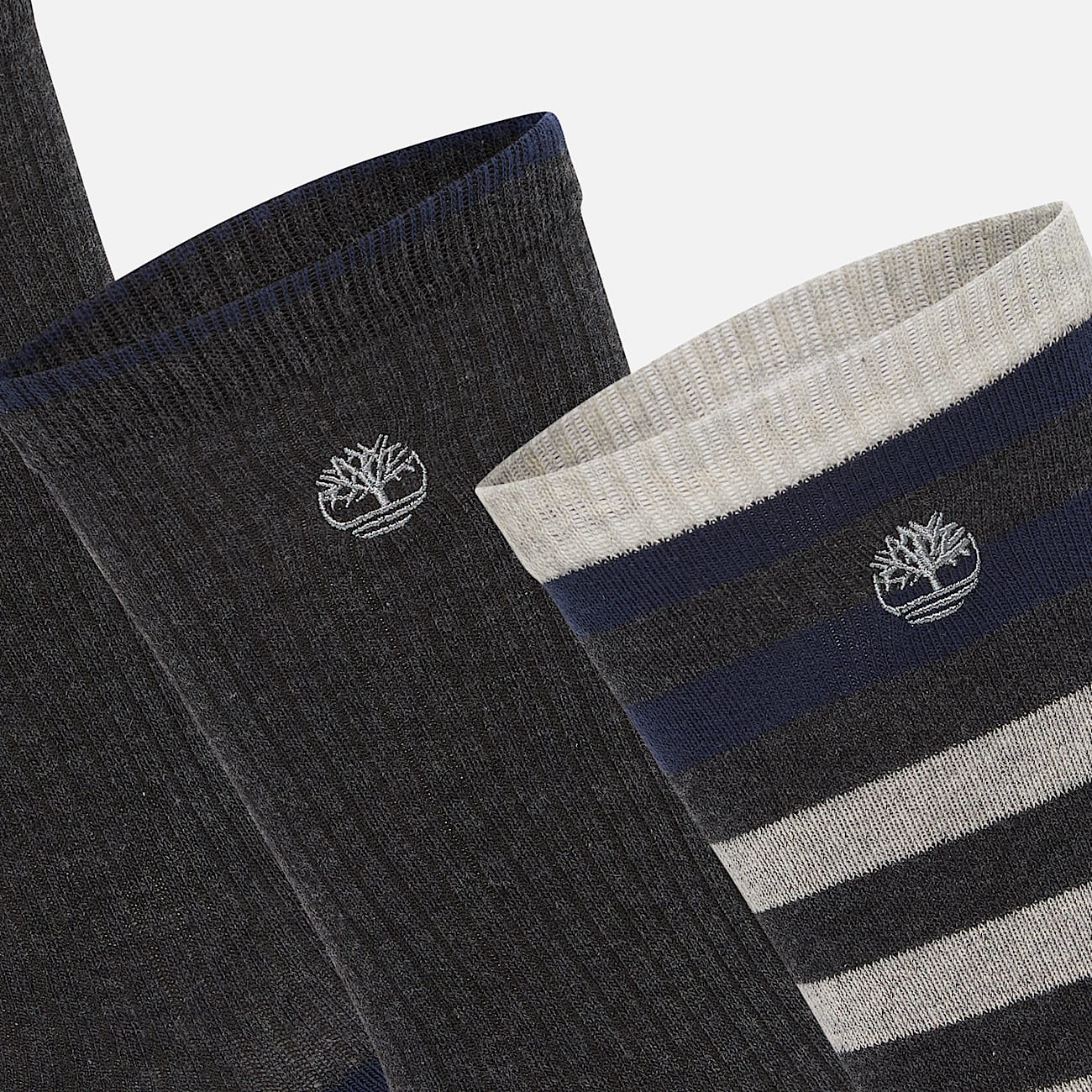 Men's Timberland® 3-Pack Craftsbury Striped Crew Sock - 3