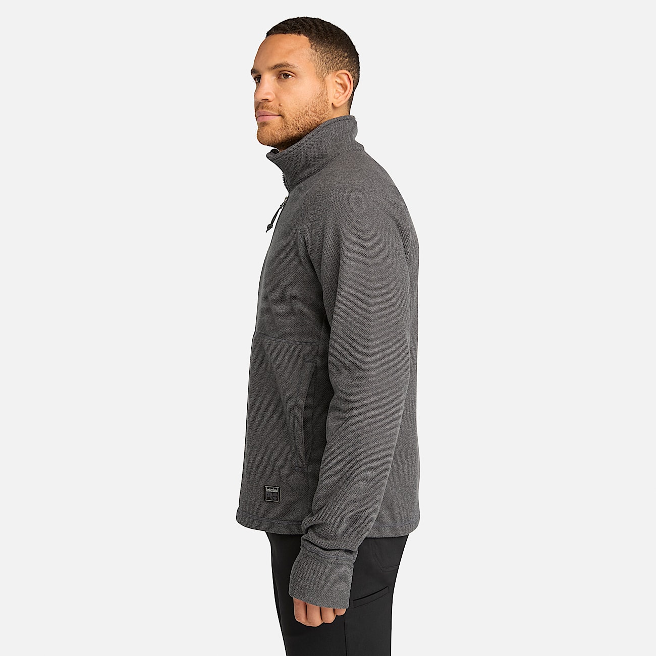 Men's Timberland PRO® Irvine 1/4-Zip Waffle Fleece Jacket - 5