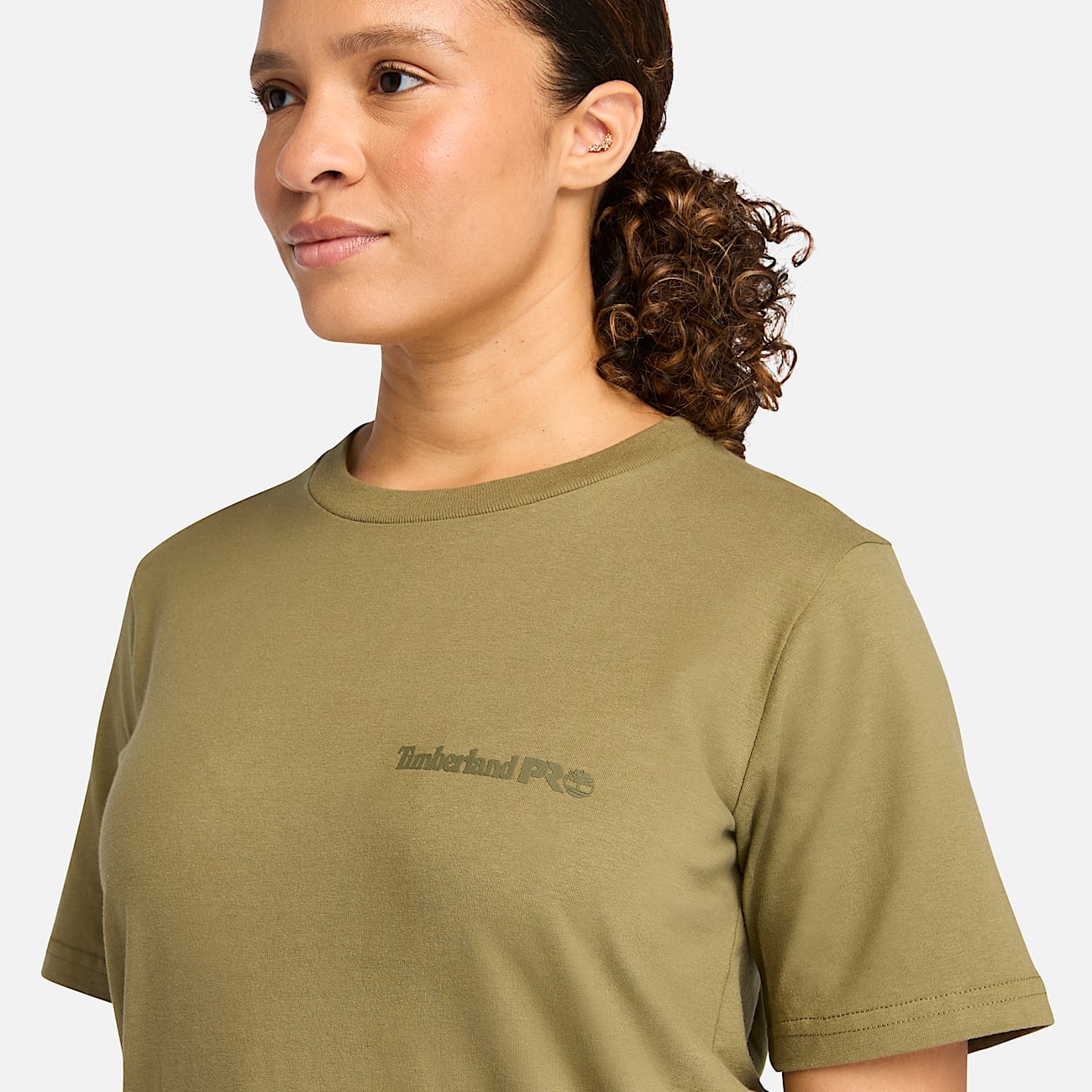 ティンバーランド Timberland PRO FR Cotton Core Pocket Tシャツ wu002F Logo レディース シャツ トッ Women's Timberland PRO® Core T-Shirt