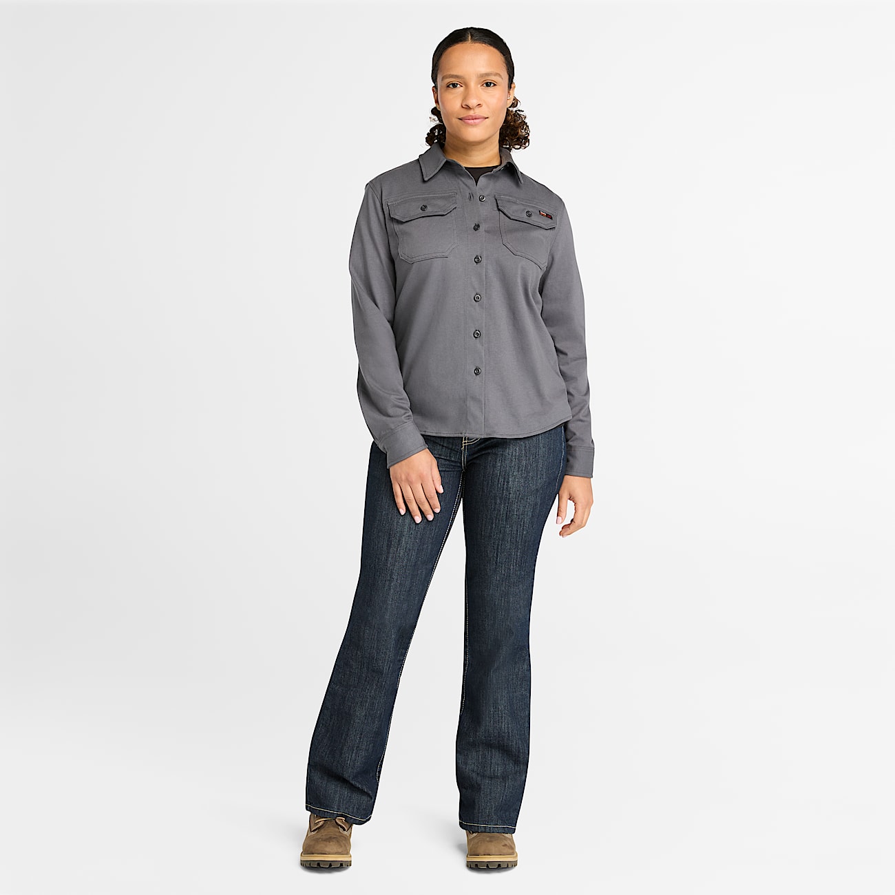 Women's Timberland PRO® Grit-N-Grind Flame-Resistant Flex Denim Work Jeans - 2