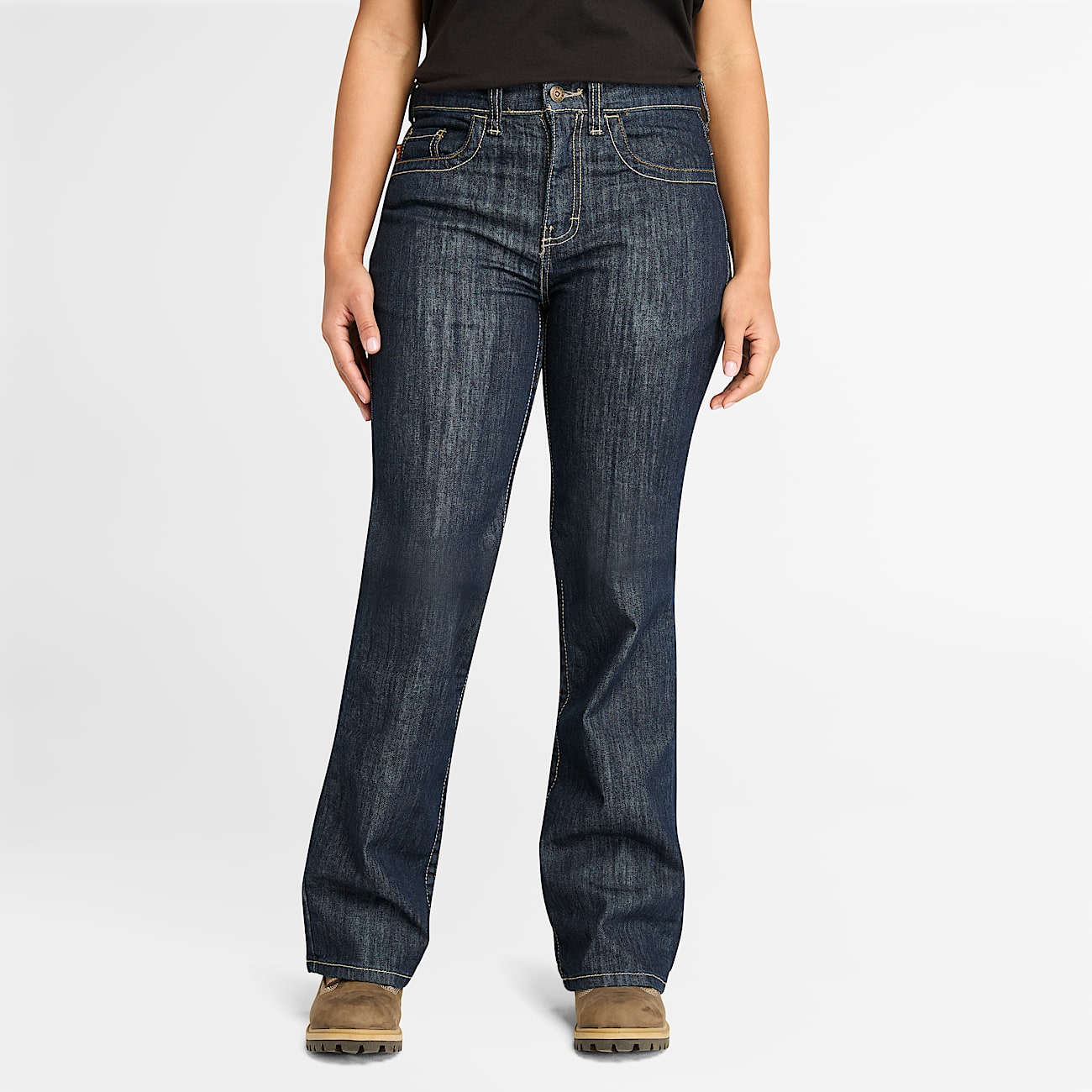 Women's Timberland PRO® Grit-N-Grind Flame-Resistant Flex Denim Work Jeans - 1