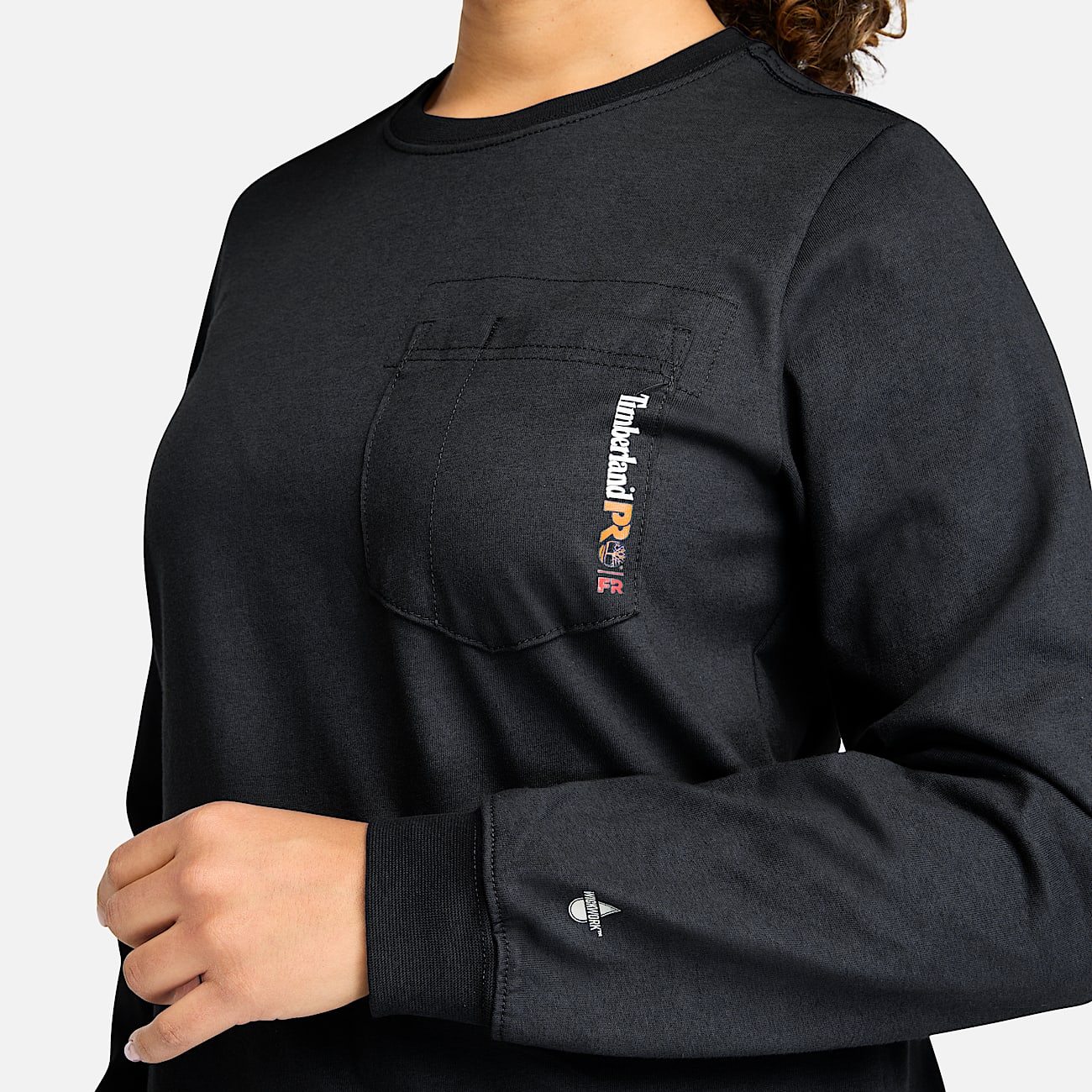 Women's Timberland PRO® Cotton Core Flame-Resistant Long-Sleeve T-Shirt - 3