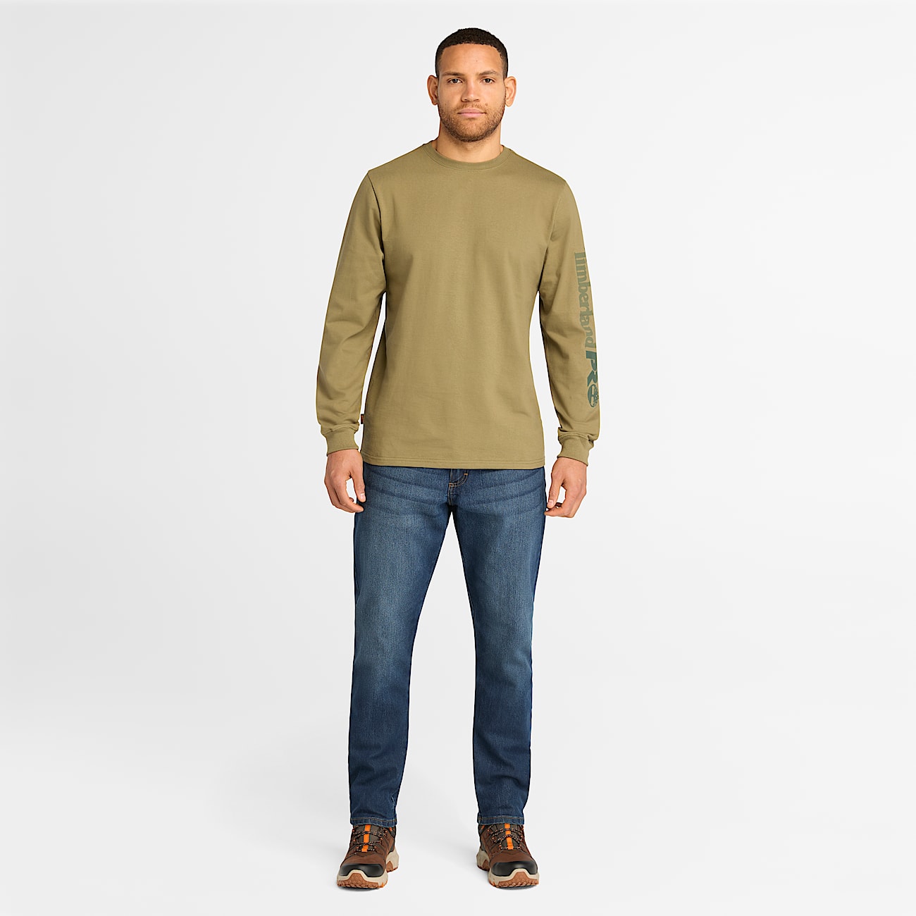 Men's Timberland PRO® Core Logo Long-Sleeve T-Shirt - 2
