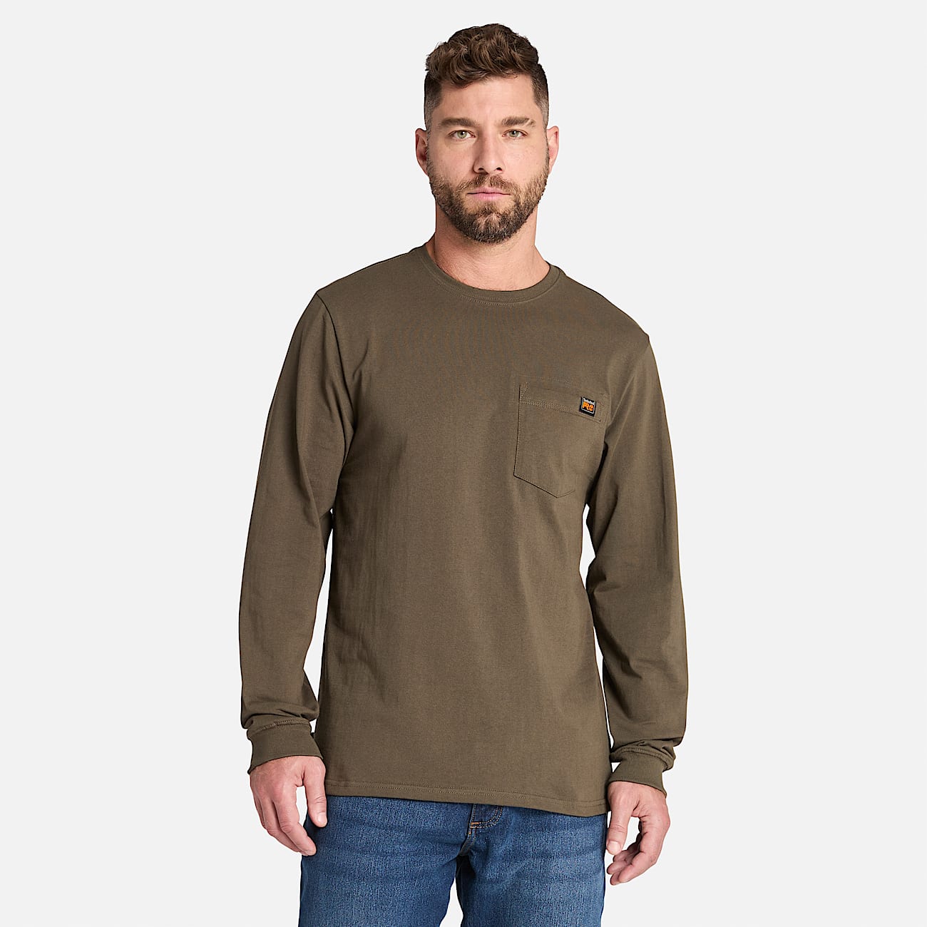 Men's Timberland PRO® Core Pocket Long-Sleeve T-Shirt - 1