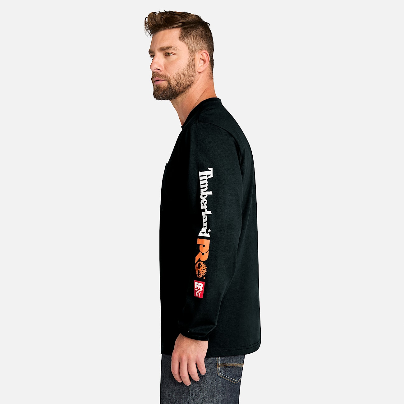 Men's Timberland PRO® Cotton Core Flame-Resistant Long-Sleeve T-Shirt - 6